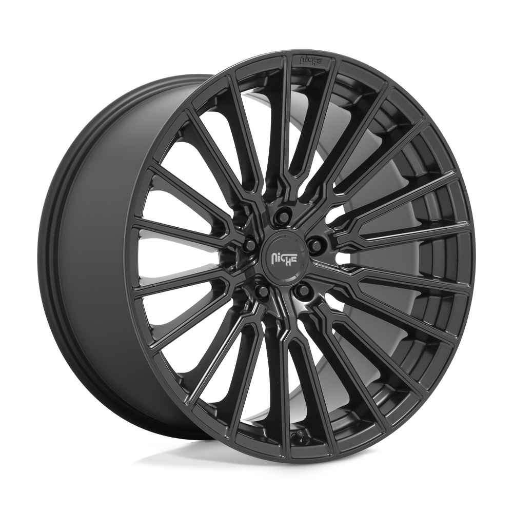 Niche 1PC M250 Premio 20X10.5 5X120 +35MM Matte Black