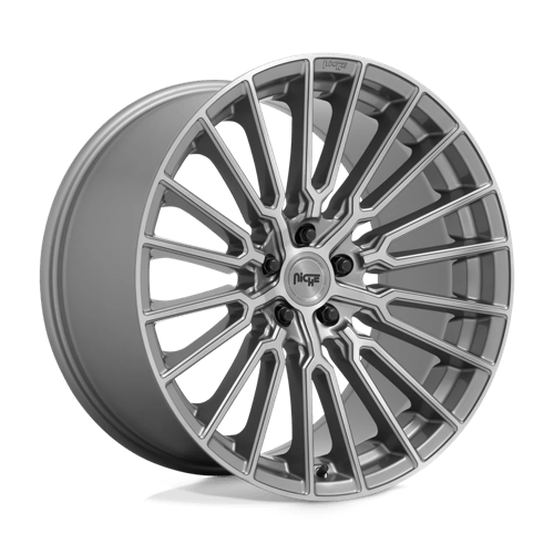 Niche 1PC M251 Premio 19X9.5 5X112 +48MM Platinum Brushed