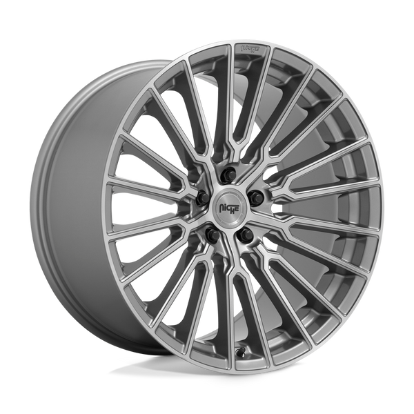Niche M251 Premio 19X9.5 5X112 +48MM Platinum Brushed