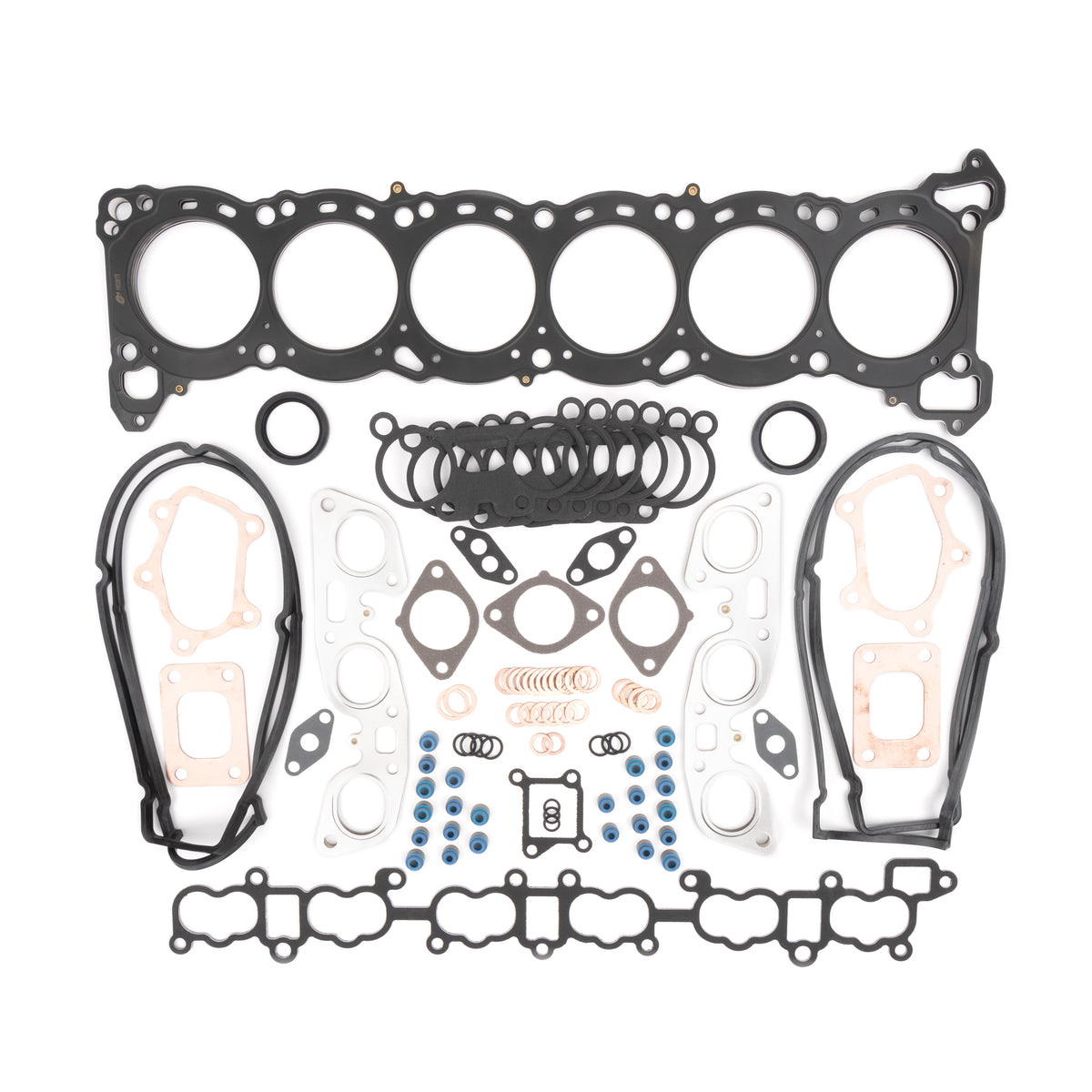 Cometic Street Pro Nissan 1989-02 RB26DETT 2.6L Inline 6 87mm Bore Top End Kit - PRO2017T by Cometic Gasket - front view