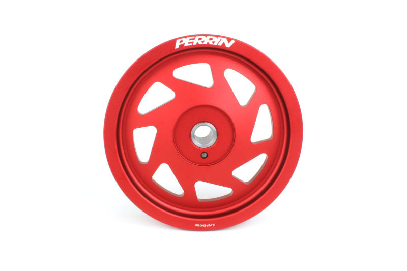 Perrin 13-20 BRZ / FR-S / 86 Crank Pulley - Red - PSP-ENG-101RD