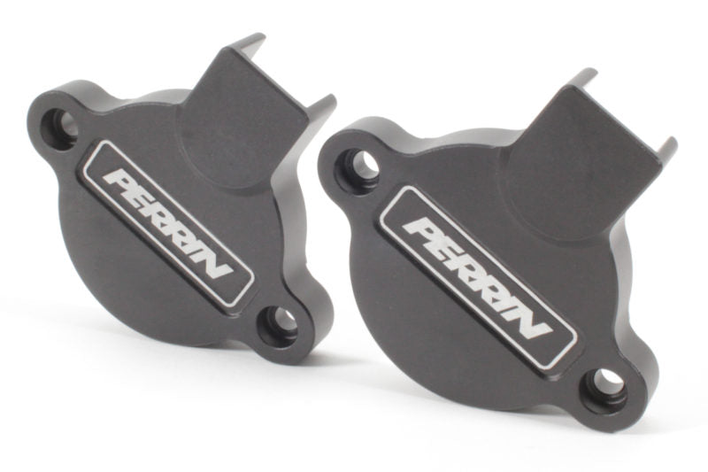 Perrin 15+ Subaru WRX Black Pulley Cover For FA DIT Engines - PSP-ENG-152BK