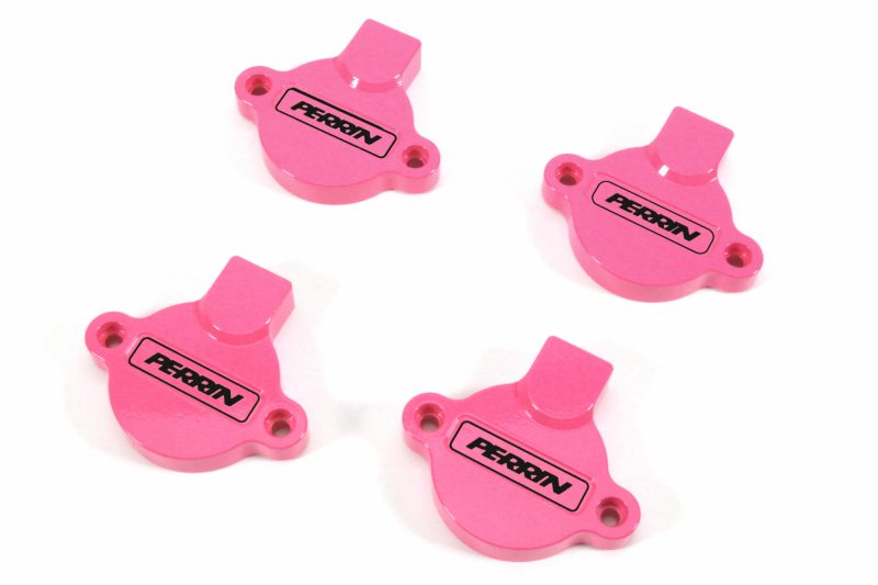 Perrin 15-22 Subaru WRX / 19-24 Subaru Ascent Cam Solenoid Cover - Pink - PSP-ENG-172HP
