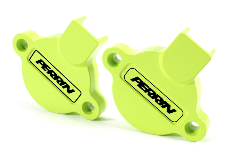 Perrin 15+ Subaru WRX Neon Yellow Pulley Cover For FA DIT Engines - PSP-ENG-152NY