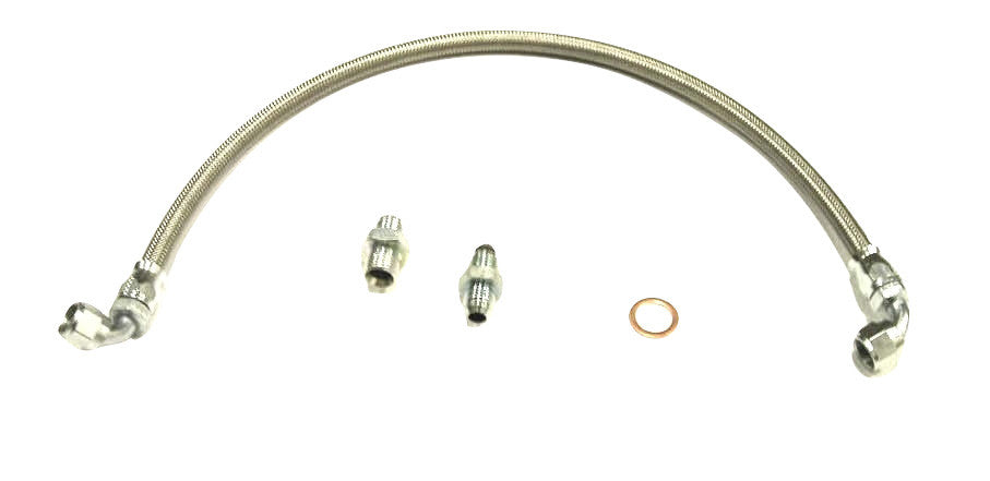 ISR Performance High Pressure Power Steering Line - 89-98 Nissan 240sx - IS-240-413