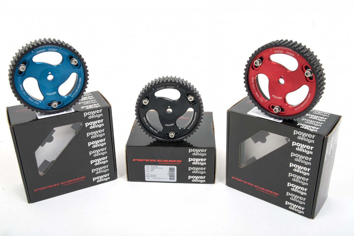Piper Cams Audi 1.8 20V External Vernier Pulley PULDV20V