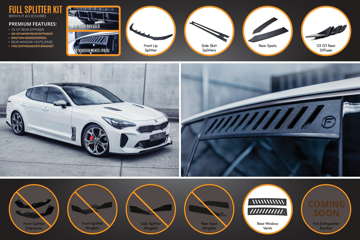 Flow Designs - Stinger CK GT Full Lip Splitter Set