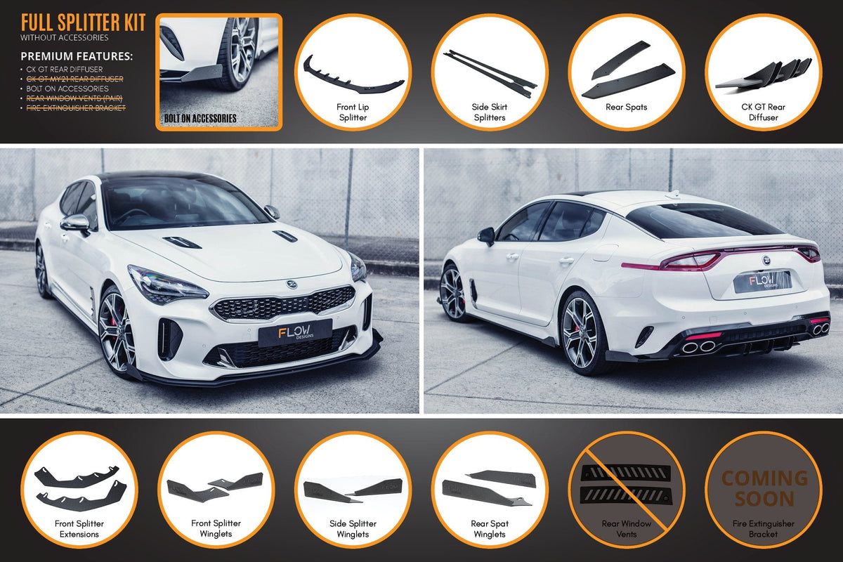 Flow Designs - Stinger CK GT Full Lip Splitter Set