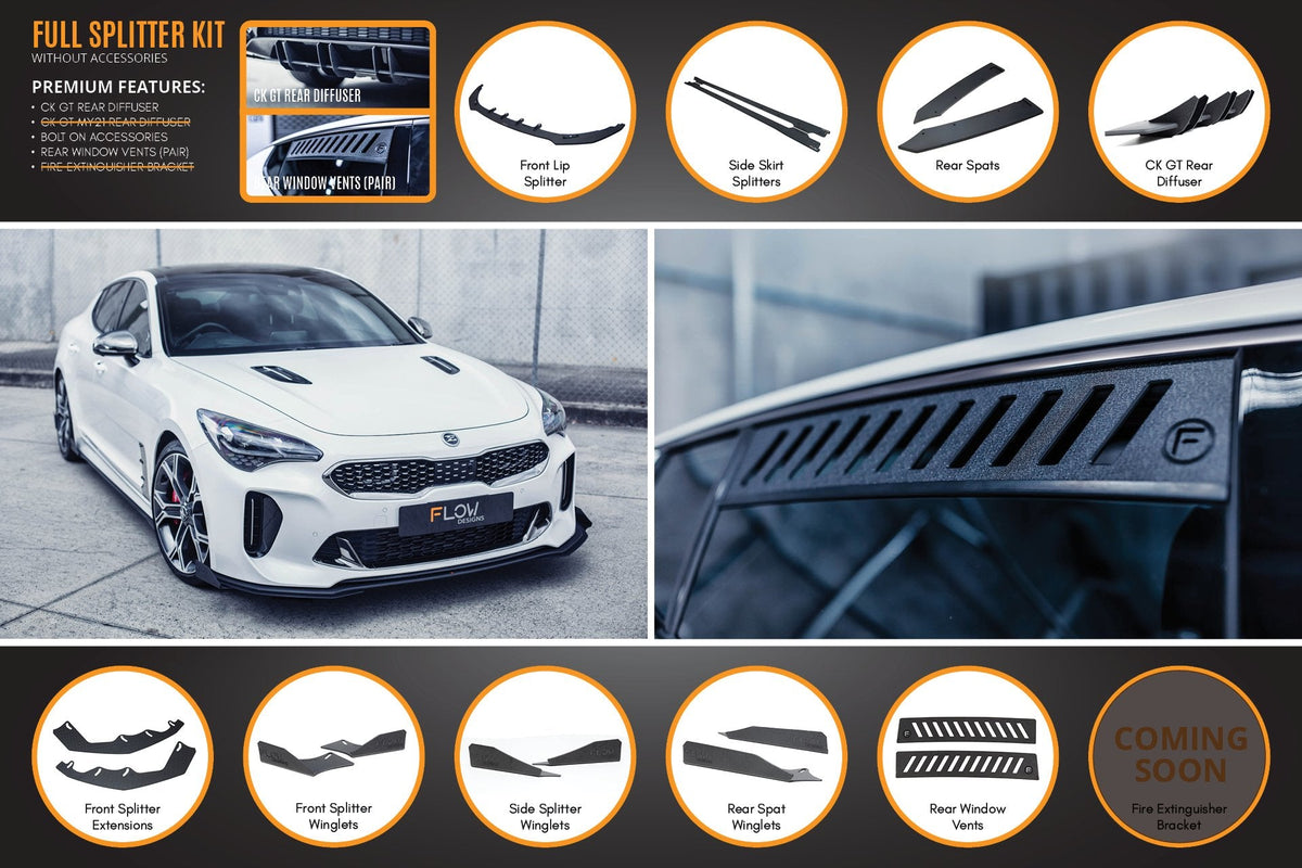 Flow Designs - Stinger CK GT Full Lip Splitter Set
