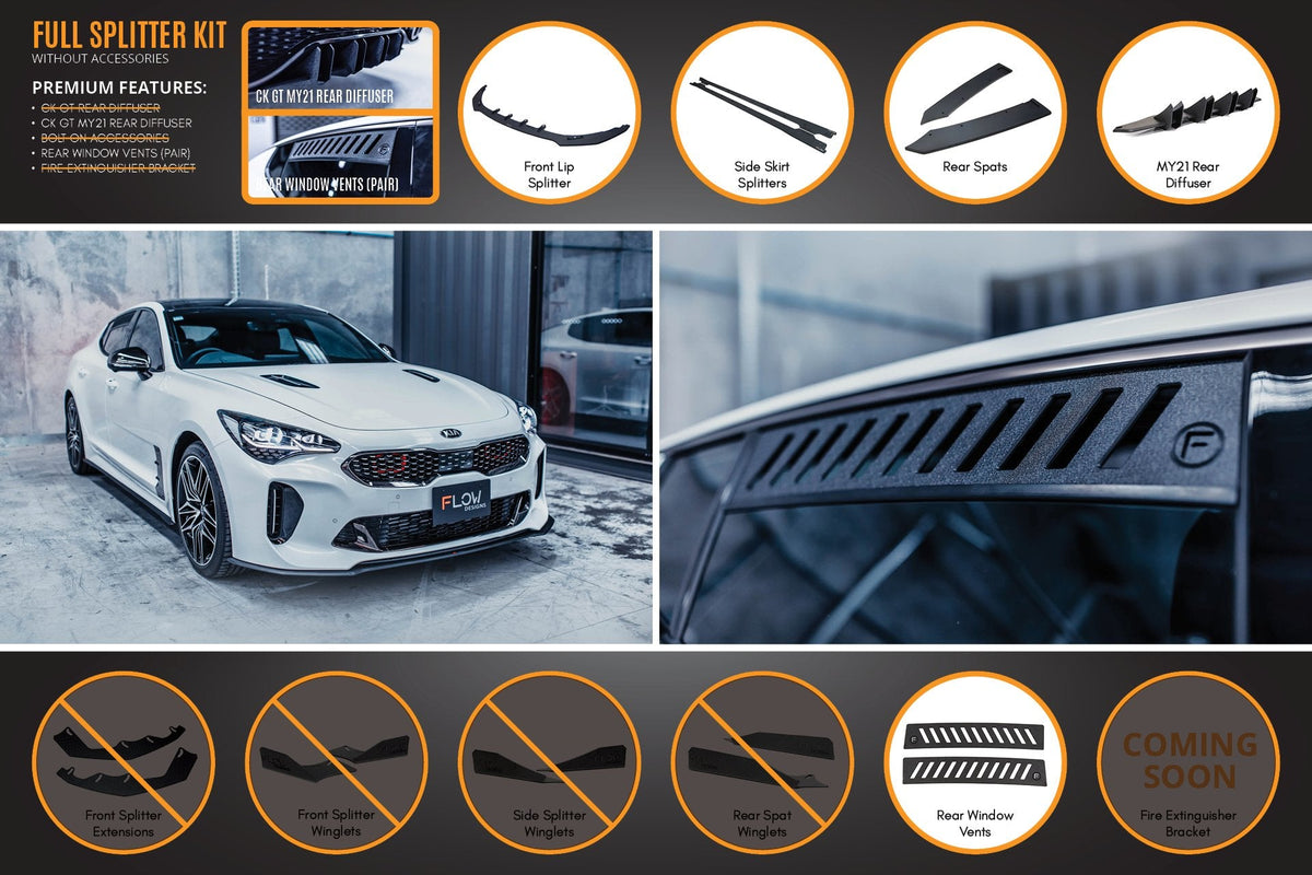 Flow Designs - Stinger CK GT Full Lip Splitter Set