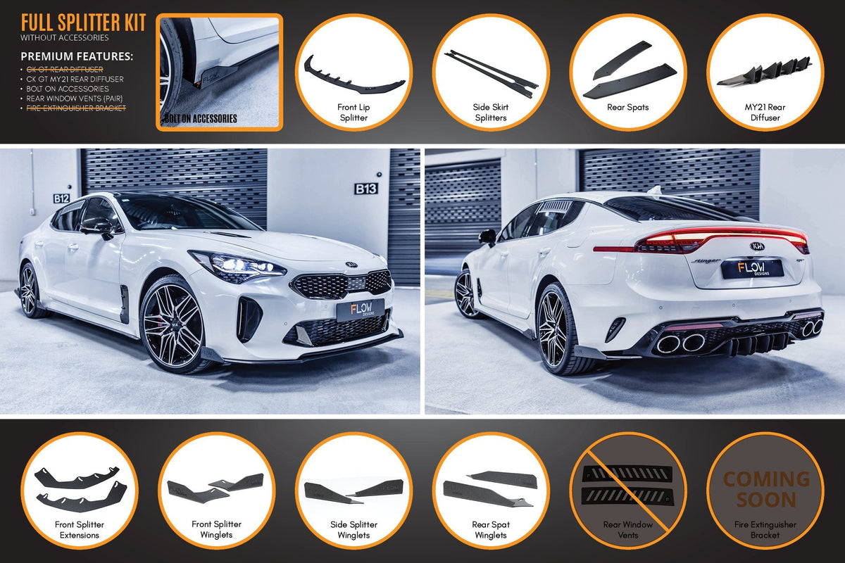 Flow Designs - Stinger CK GT Full Lip Splitter Set