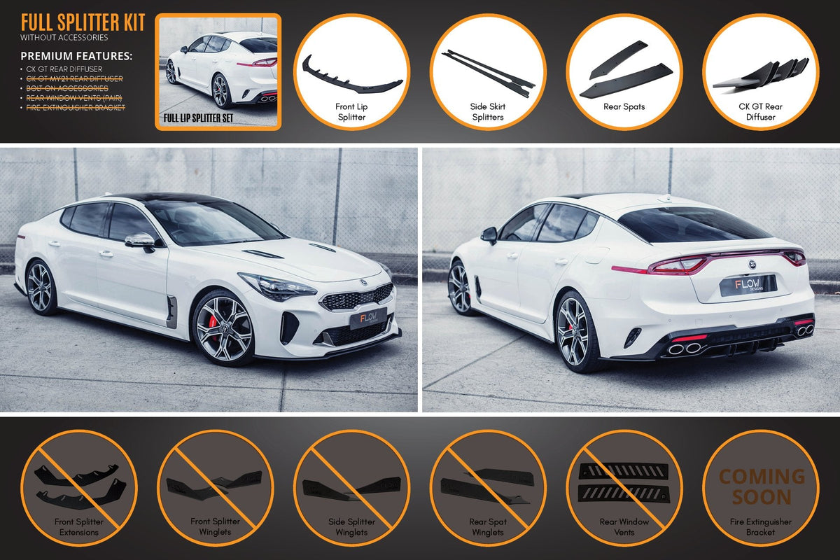 Flow Designs - Stinger CK GT Full Lip Splitter Set