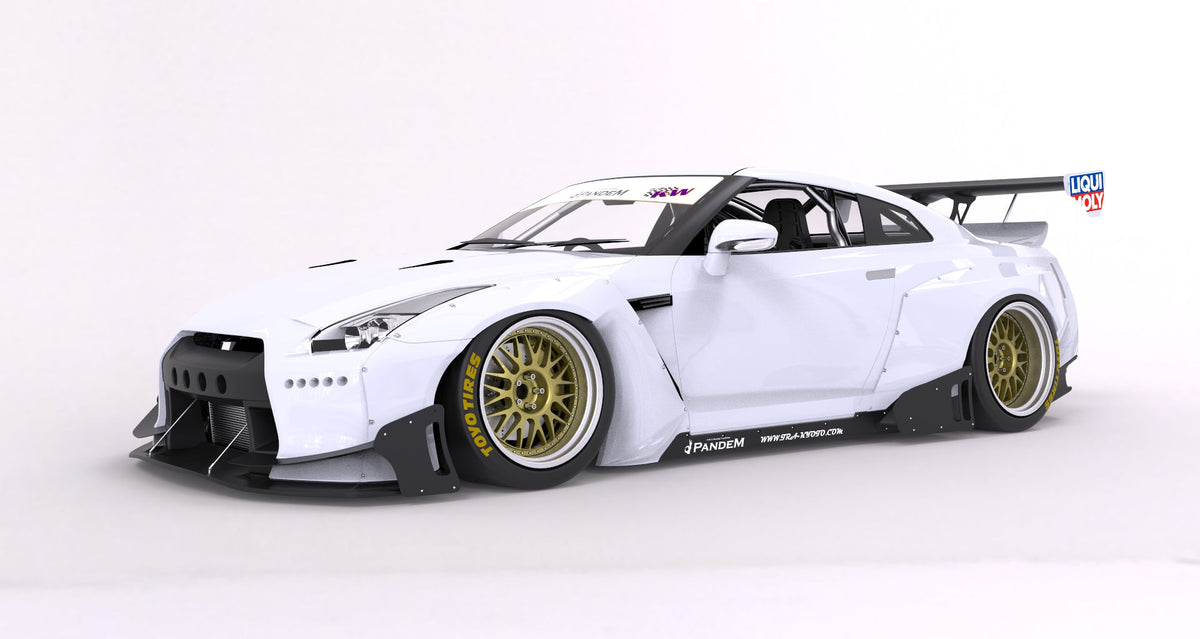 GReddy - Pandem R35 (V2) (V2.5) Aero - Nissan GT-R - 17020605
