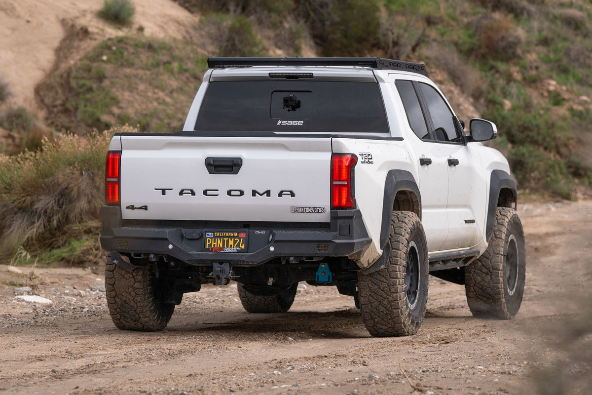 DV8 Offroad - 2024-2026 Toyota Tacoma Spec Series Rear Bumper - RBTT1-08