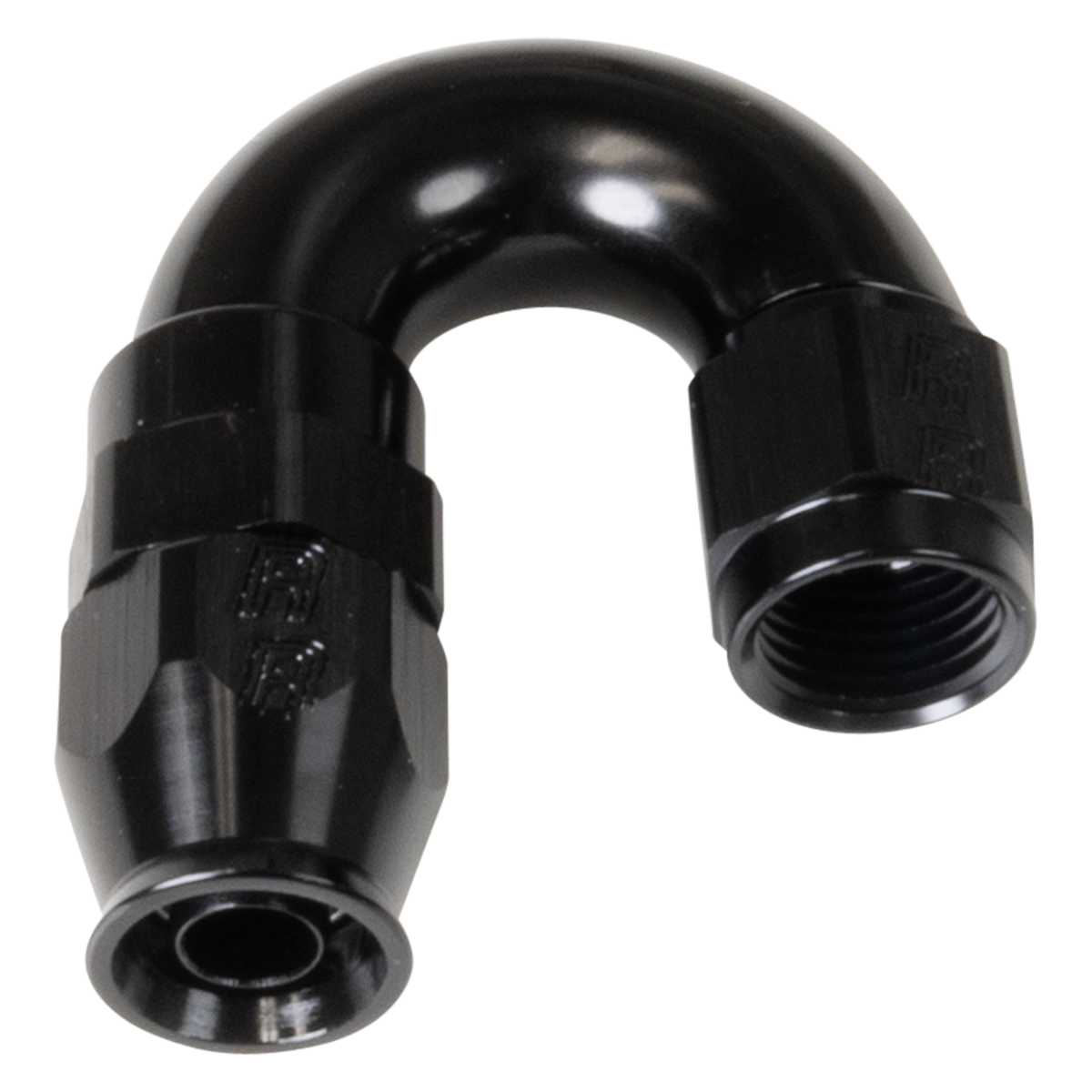 Russell Black 180 -6 Pro Ptfe Hose End - 550543 - angle view