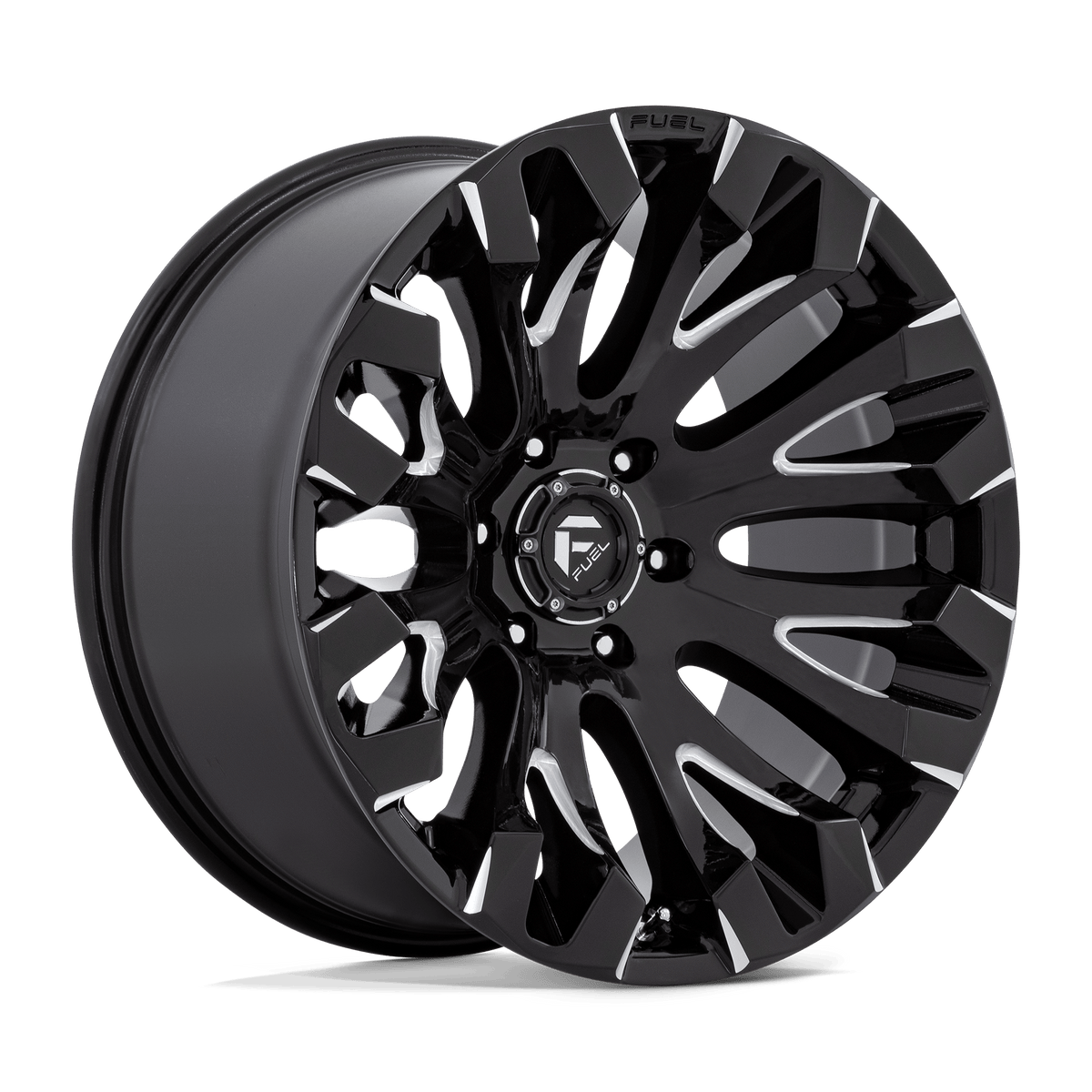Fuel Off-Road D828 20X9 Gloss Black Milled 5x127 +1mm