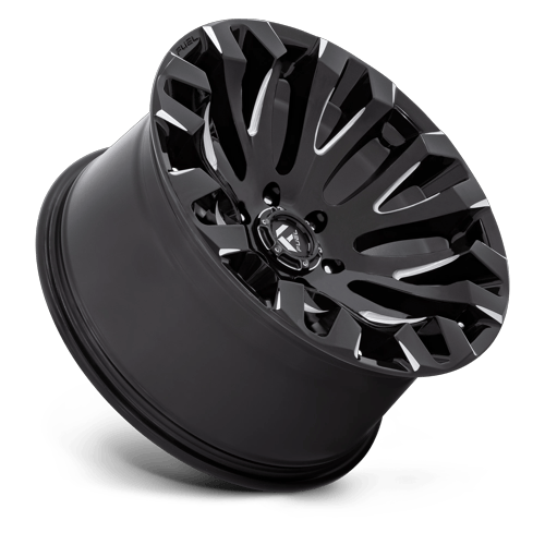 Fuel Off-Road D828 20X9 Gloss Black Milled 5x127 +1mm