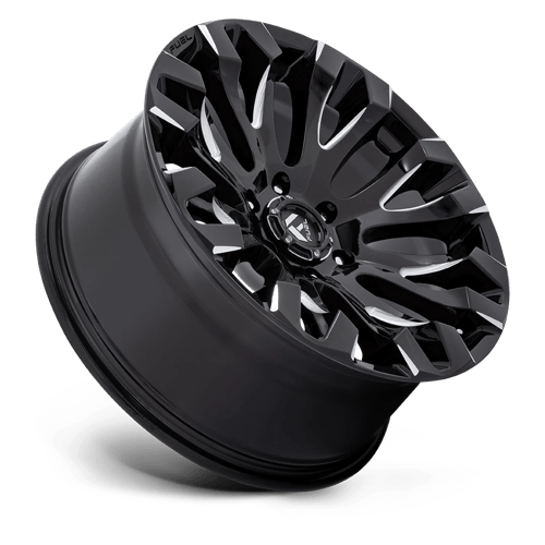 Fuel Off-Road D828 20X9 Gloss Black Milled 6x139.7 +1mm