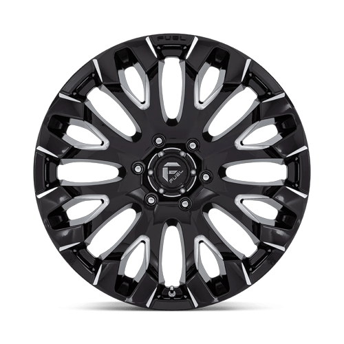 Fuel Off-Road D828 20X9 Gloss Black Milled 6x139.7 +1mm