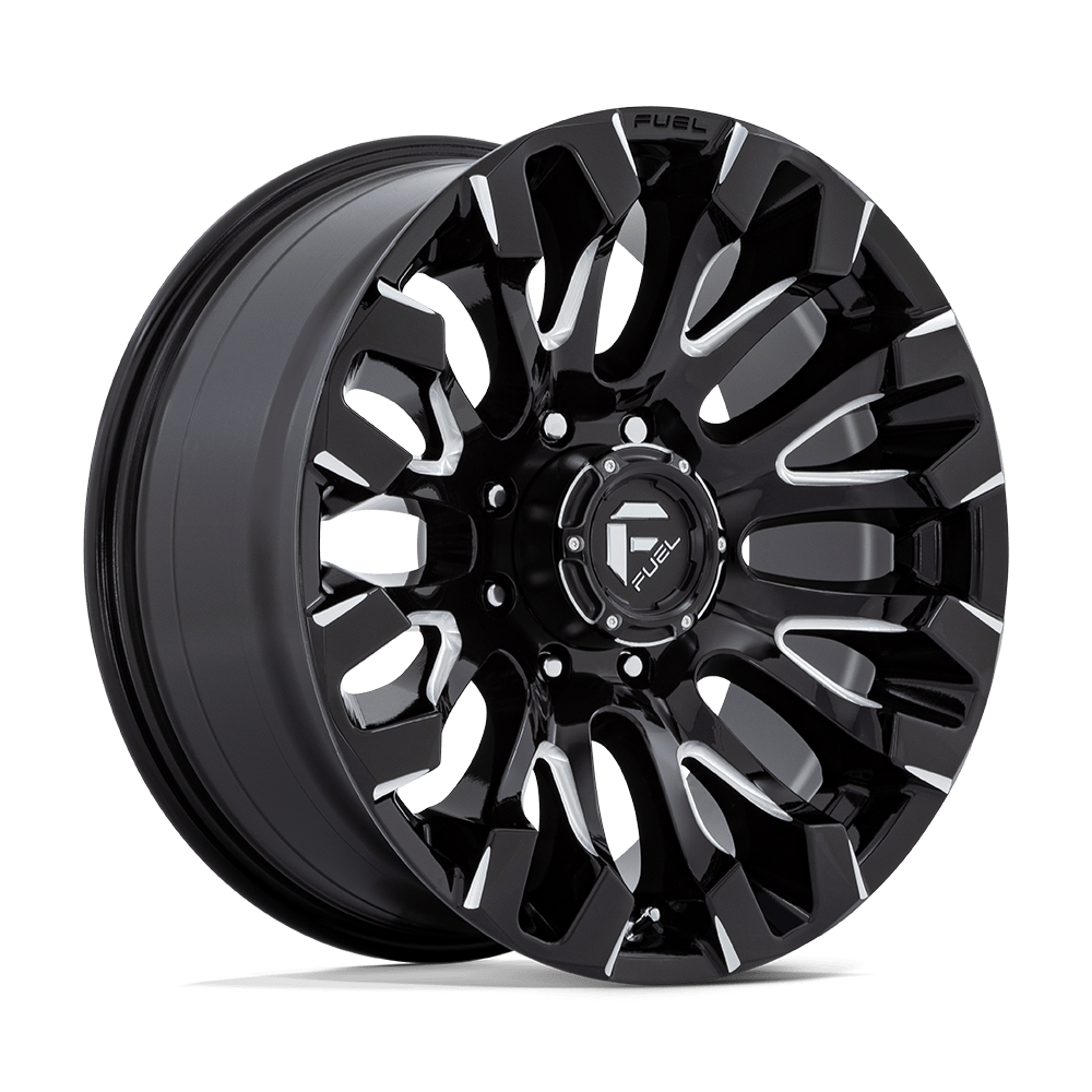 Fuel Off-Road D828 20X9 Gloss Black Milled 8x180 +1mm