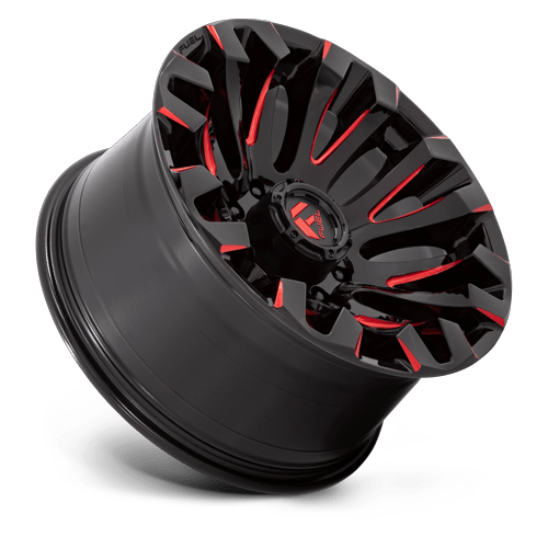 Fuel Off-Road D829 20X10 Gloss Black Milled W/ Red Tint 8x170 -18mm