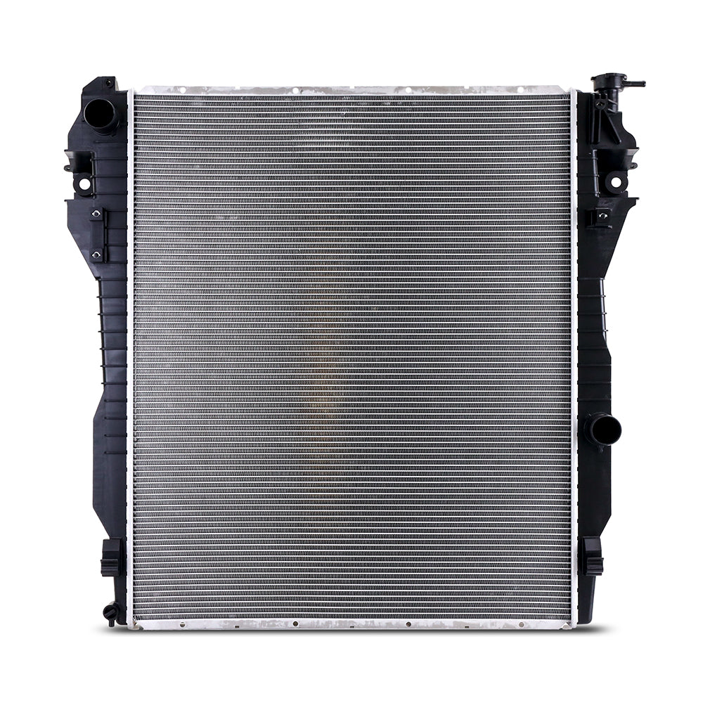 Mishimoto 10-12 Dodge Ram 6.7L Cummins Plastic Radiator - R13296 for 2010 Dodge Ram 2500 - detail view