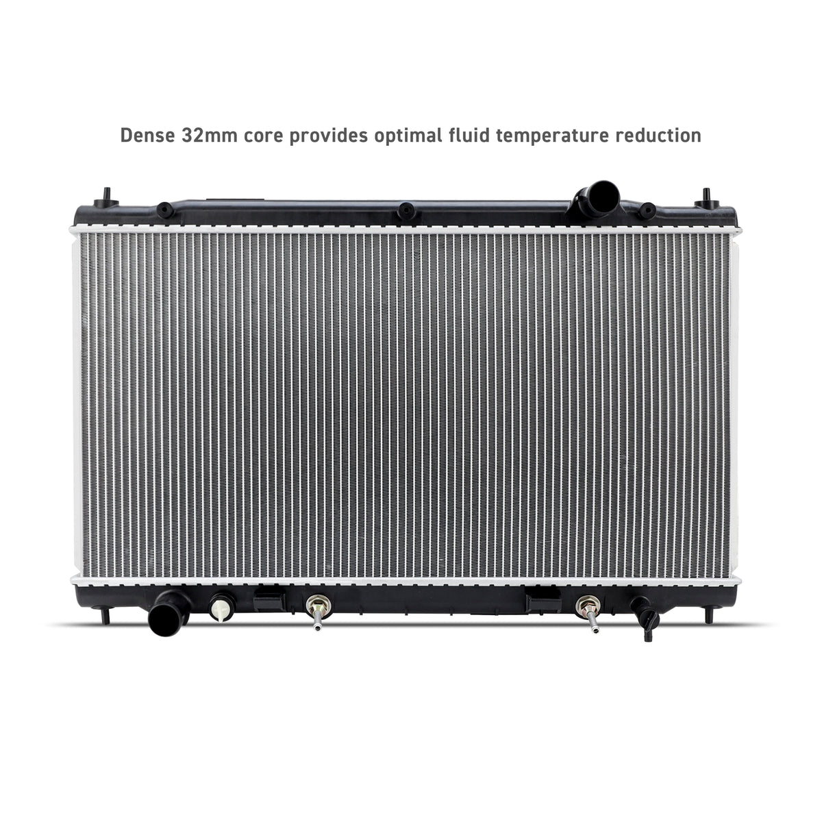 Mishimoto 16-24 Infiniti Q50/Q60 3.0T Replacement Radiator - R13630 for 2016-2024 INFINITI Q50 - detail view