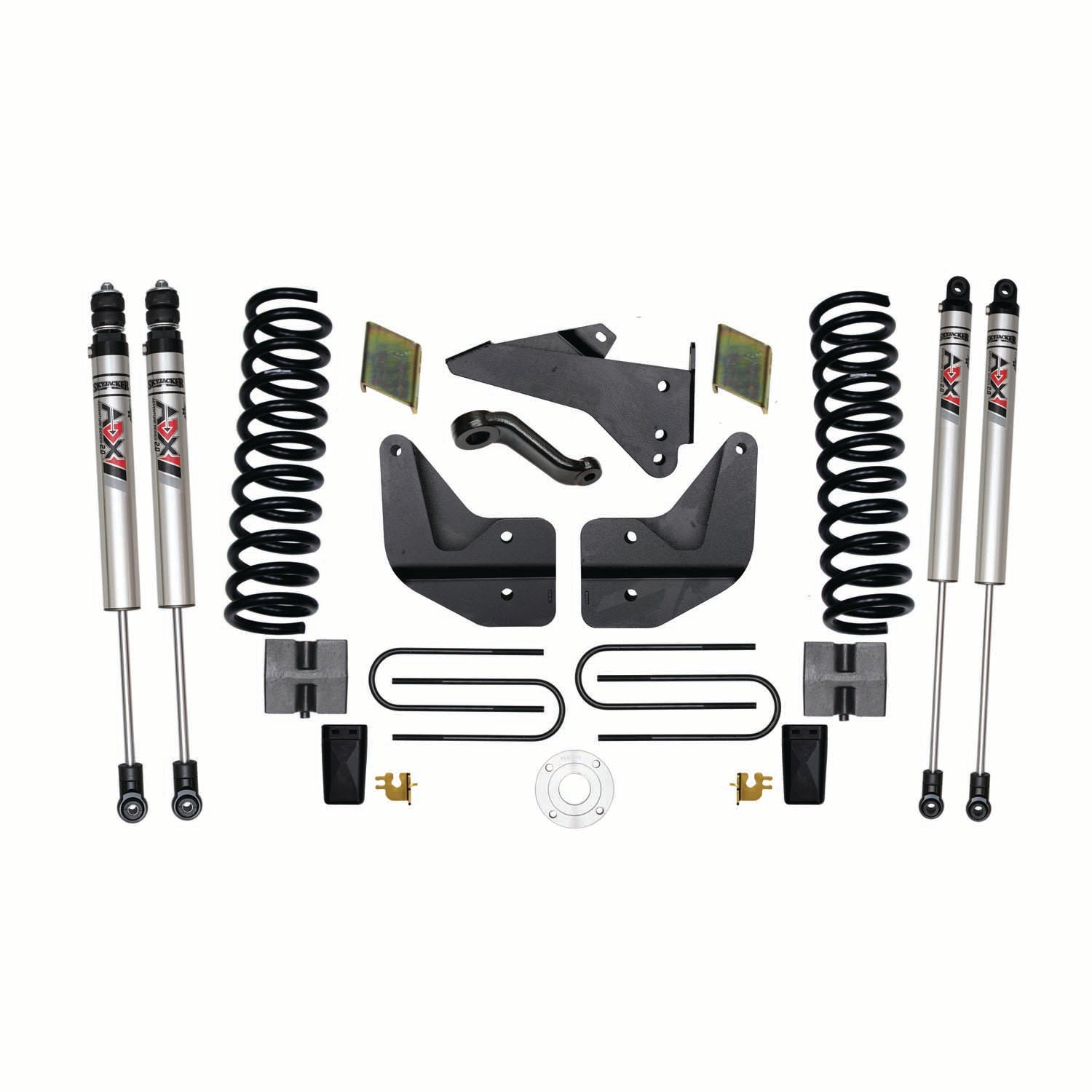 Skyjacker 13-18 Ram 3500 6 In Suspension Lift Kit With Adx M2.0 Aluminum Monotube Shocks - R13651K-XM