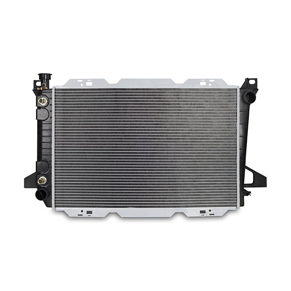 Mishimoto Ford Bronco Replacement Radiator 1985-1996 - R1451-AT for 1985-1997 Ford F 350 - installed view