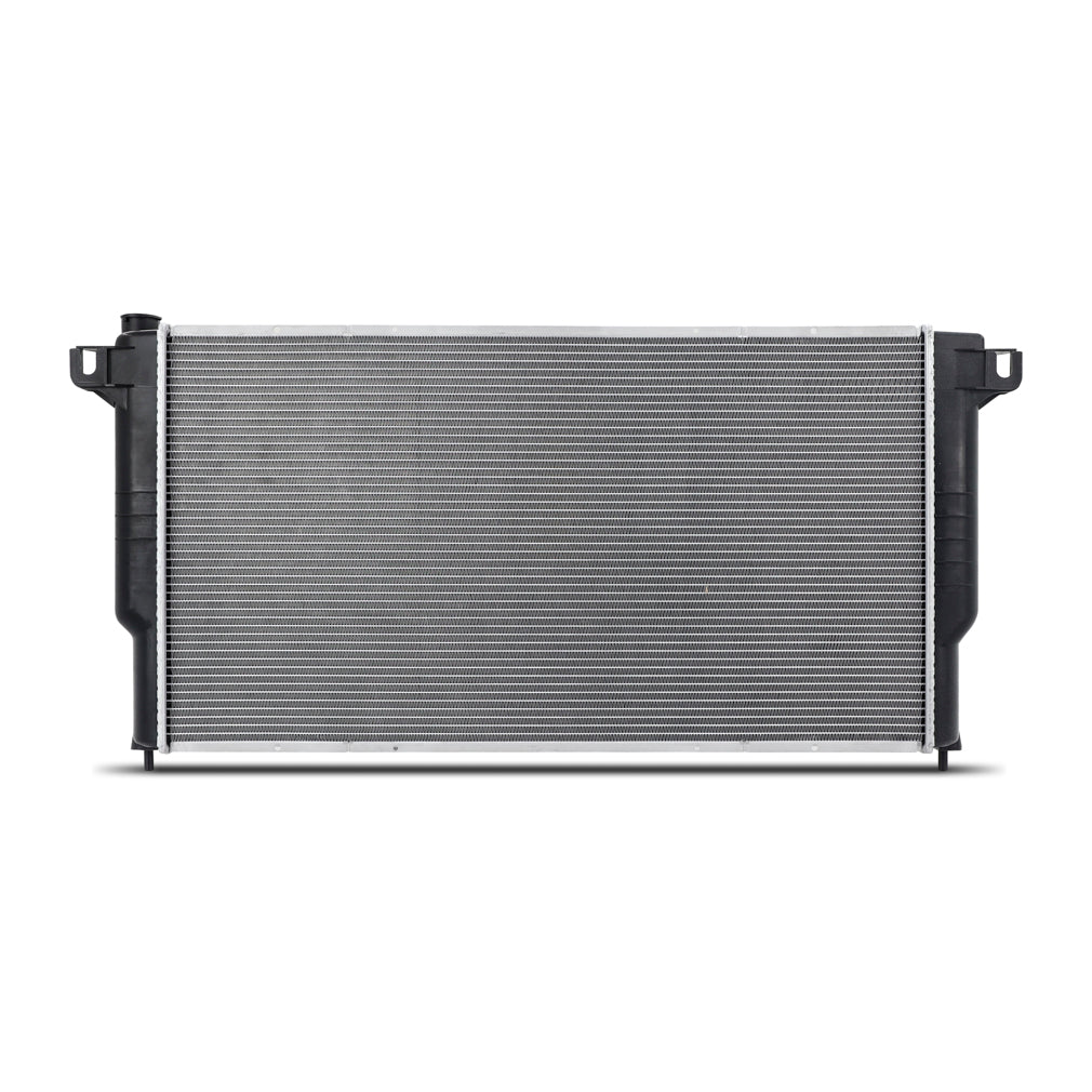 Mishimoto 94-02 Dodge 5.9L Cummins Replacement Radiator - R1553 for 1994-2002 Dodge Ram 2500 - angle view