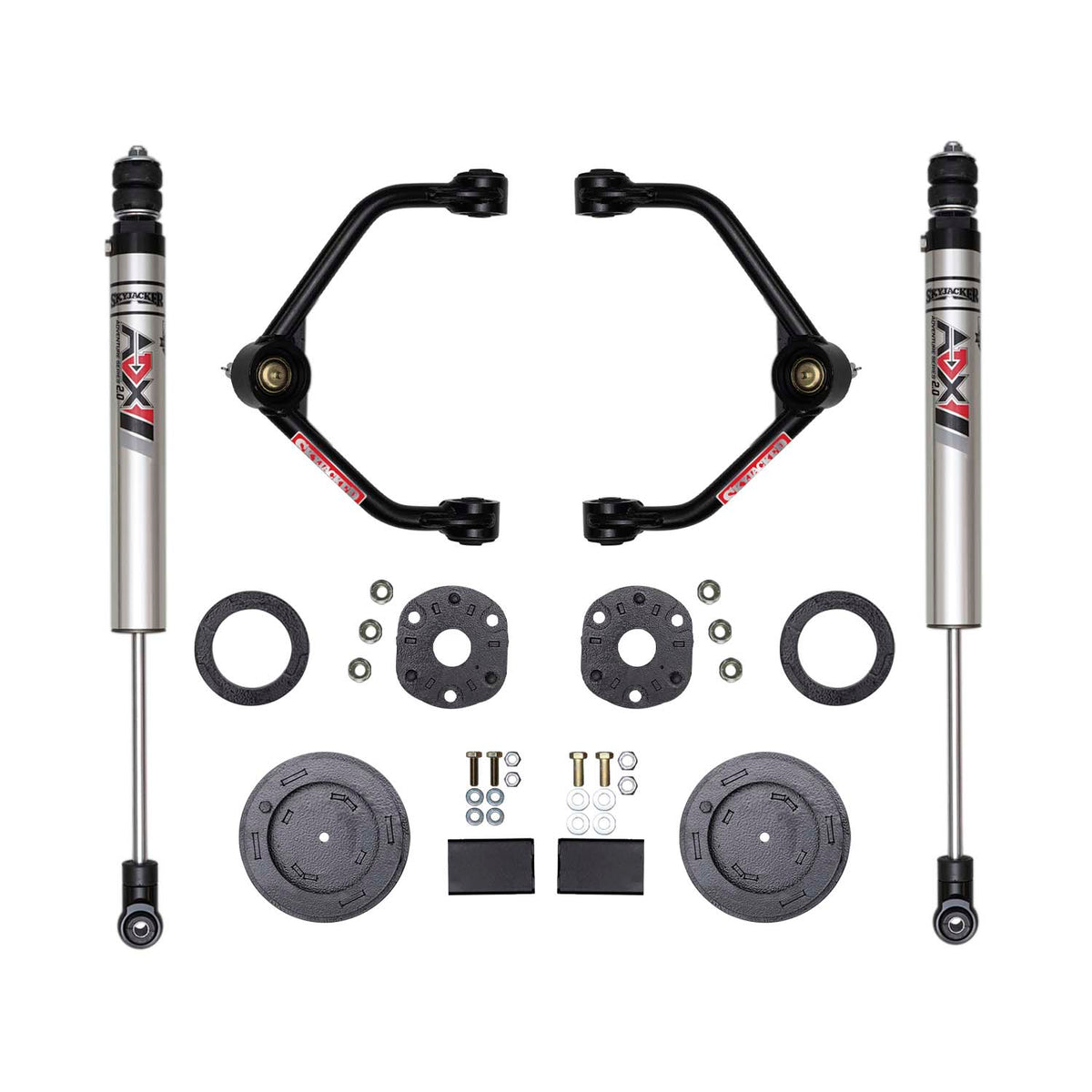 Skyjacker 19-26 Ram 1500 3 In Suspension Lift Kit With Adx M2.0 Aluminum Monotube Shocks - R1930KXM