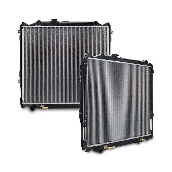 Mishimoto Toyota 4 Runner Replacement Radiator 1996-2002 - R1998-AT for 1996-2002 Toyota 4Runner - angle view