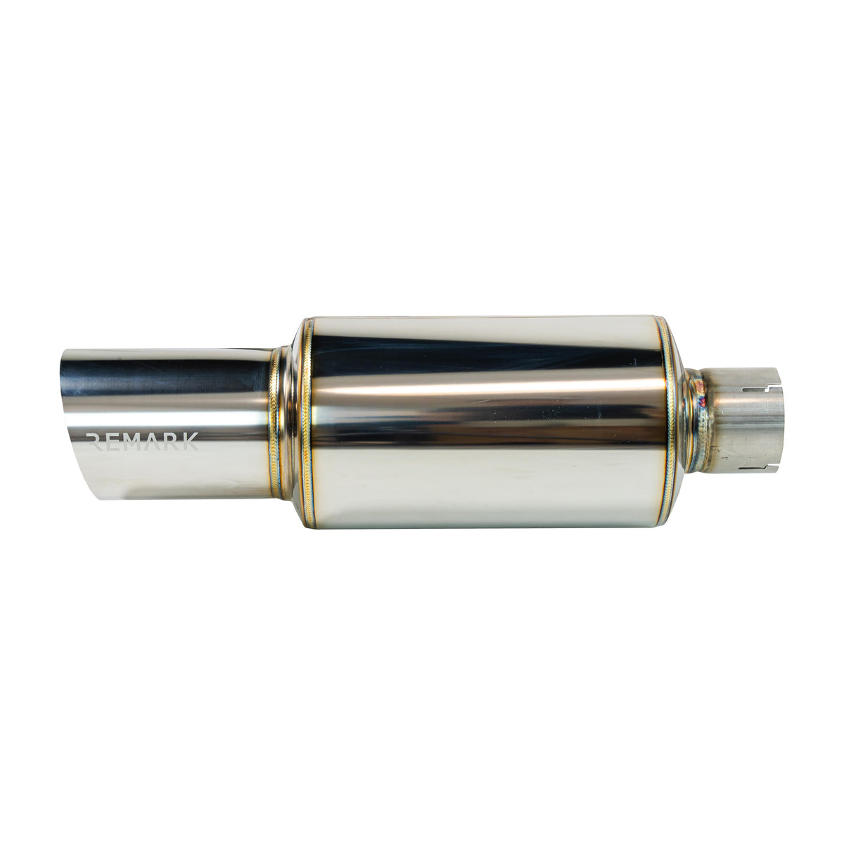 Remark 22+ Subaru WRX (VB) R1 Spec Single-Exit Stainless Catback Exhaust (Resonated) - RK-C1076S-03C