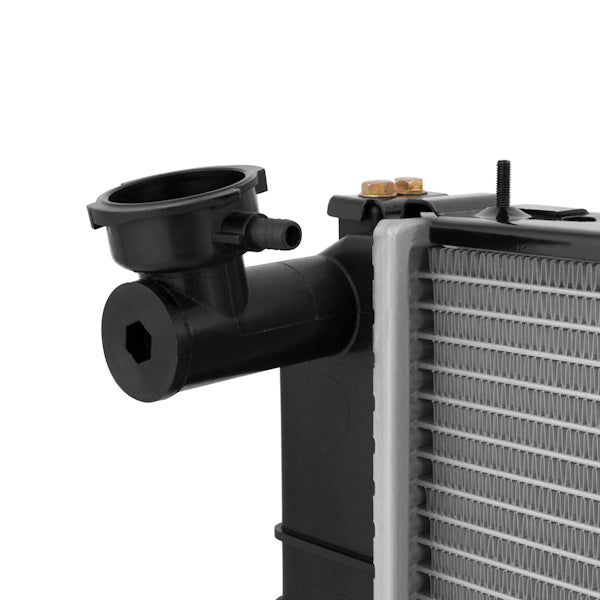 Mishimoto Jeep Cherokee Replacement Radiator 1991-2001 - R2340 for 1991-2001 Jeep Cherokee - side view