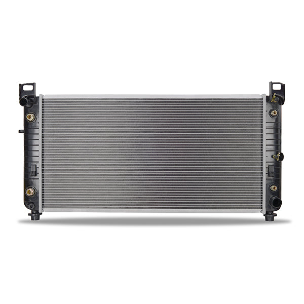 Mishimoto Cadillac Escalade Replacement Radiator 2002-2014 - R2370-AT for 2000-2014 GMC Yukon - installed view