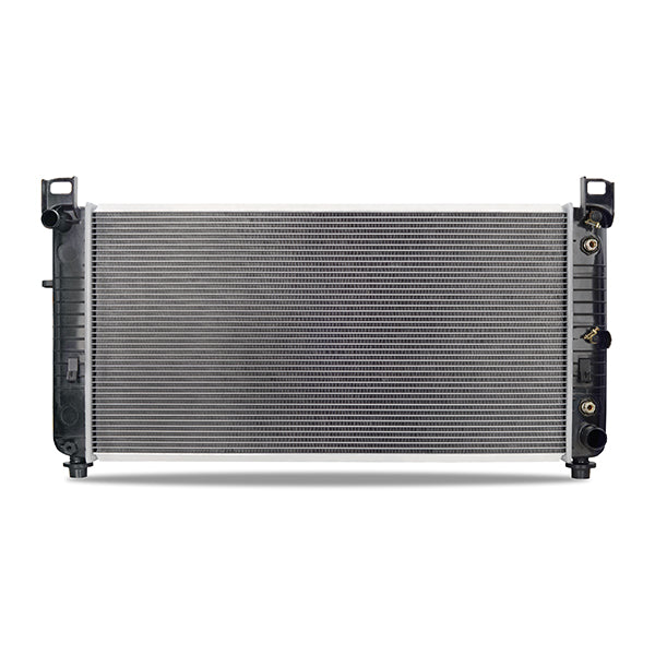 Mishimoto 02-13 Cadillac Escalade Replacement Radiator - R2423-AT for 1999-2013 Chevrolet Silverado 2500 - installed view