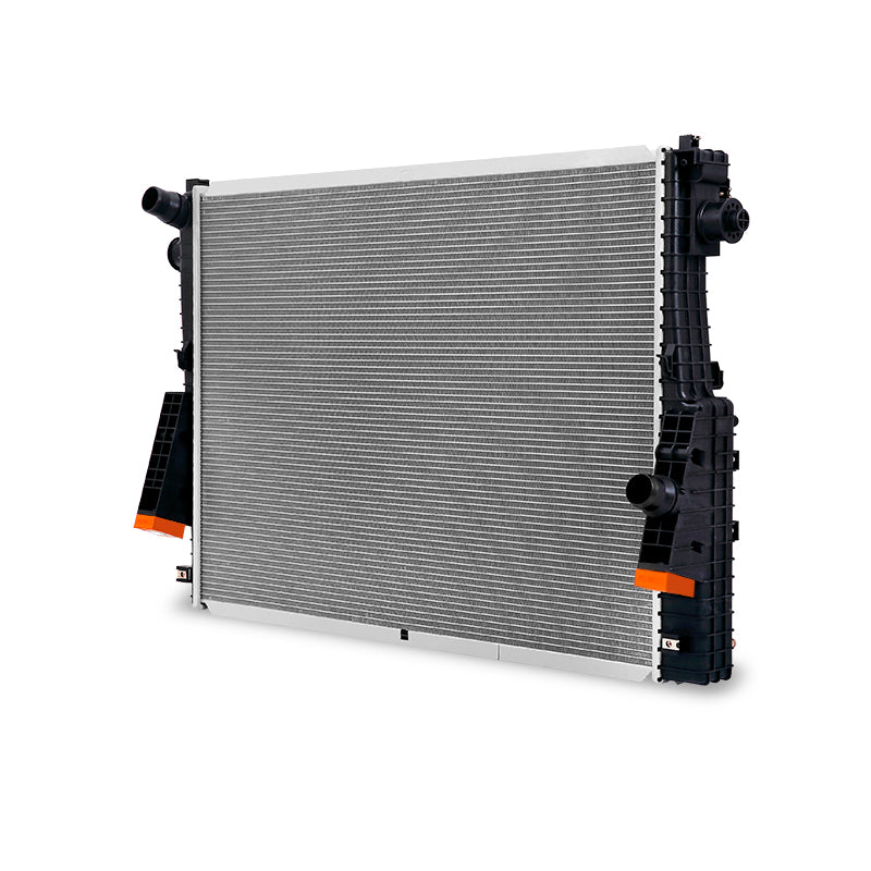 Mishimoto Ford 6.4L Powerstroke Replacement Radiator 2008-2010 - R6375-V2 for 2008-2010 Ford F 250 - angle view