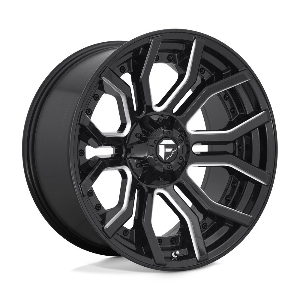 Fuel Off-Road D711 20X10 Gloss Black Milled 6x135/5.5 -18mm