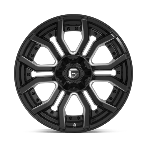 Fuel Off-Road D711 20X10 Gloss Black Milled 6x135/5.5 -18mm