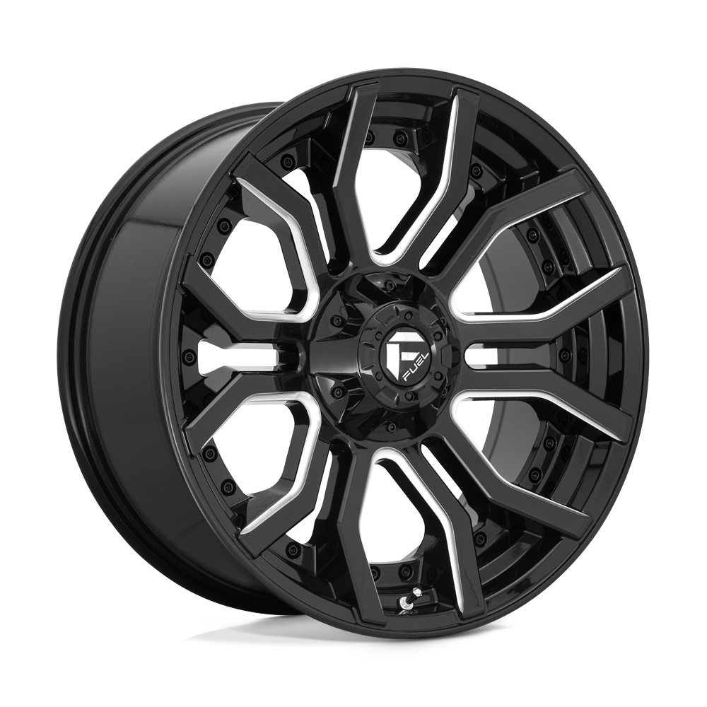 Fuel Off-Road D711 20X10 Gloss Black Milled 5x127/5.5 -18mm