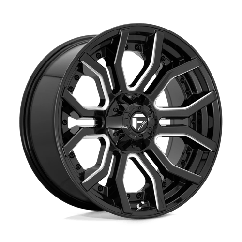 Fuel Off-Road Aluminum Wheels 24X12 Rage D711 Gloss Black Milled