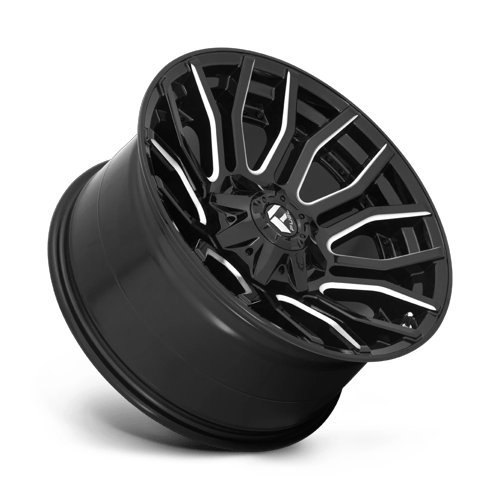 Fuel Off-Road Aluminum Wheels 20X10 Rage D711 Gloss Black Milled