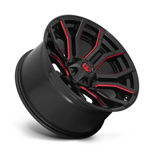 Fuel Off-Road D712 20X10 Gloss Black W/ Red Tint 6x135/5.5 -18mm