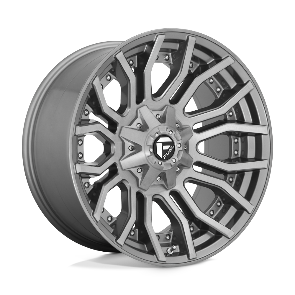 Fuel Off-Road D713 20X10 Brushed Gunmetal 8x180 -18mm