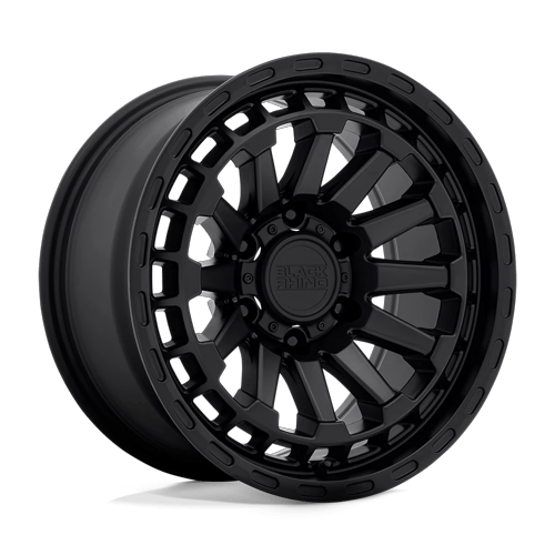 Black Rhino Hard Alloys Raid 17X8.5 5X114.3 -18MM Matte Black