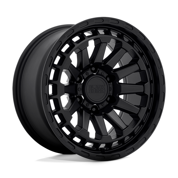 Black Rhino Raid 20X9.5 5X127 -18MM Matte Black