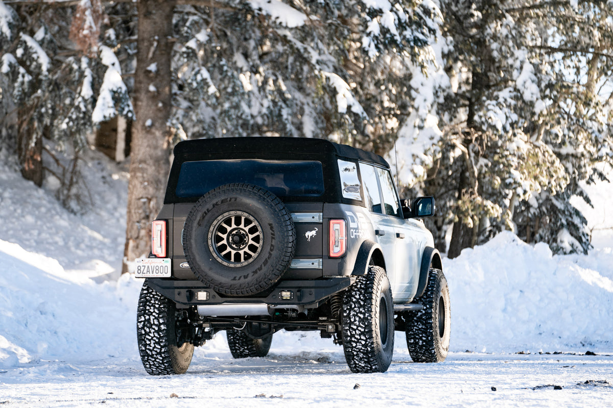 DV8 Offroad - 2021-22 Ford Bronco FS-15 Series Rear Bumper - RBBR-02