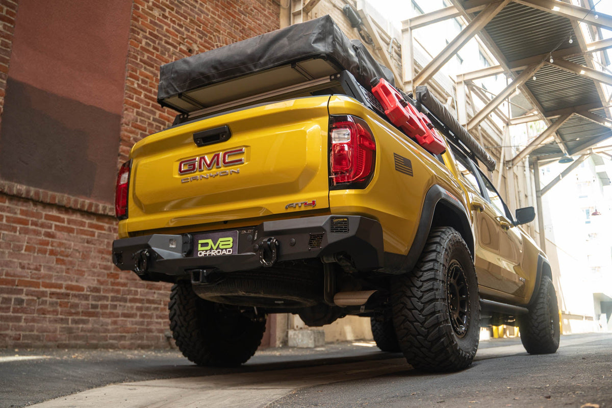 DV8 Offroad - 2023-2026 Chevy Colorado & GMC Canyon | Spec Series Rear Bumper - RBCS3-02