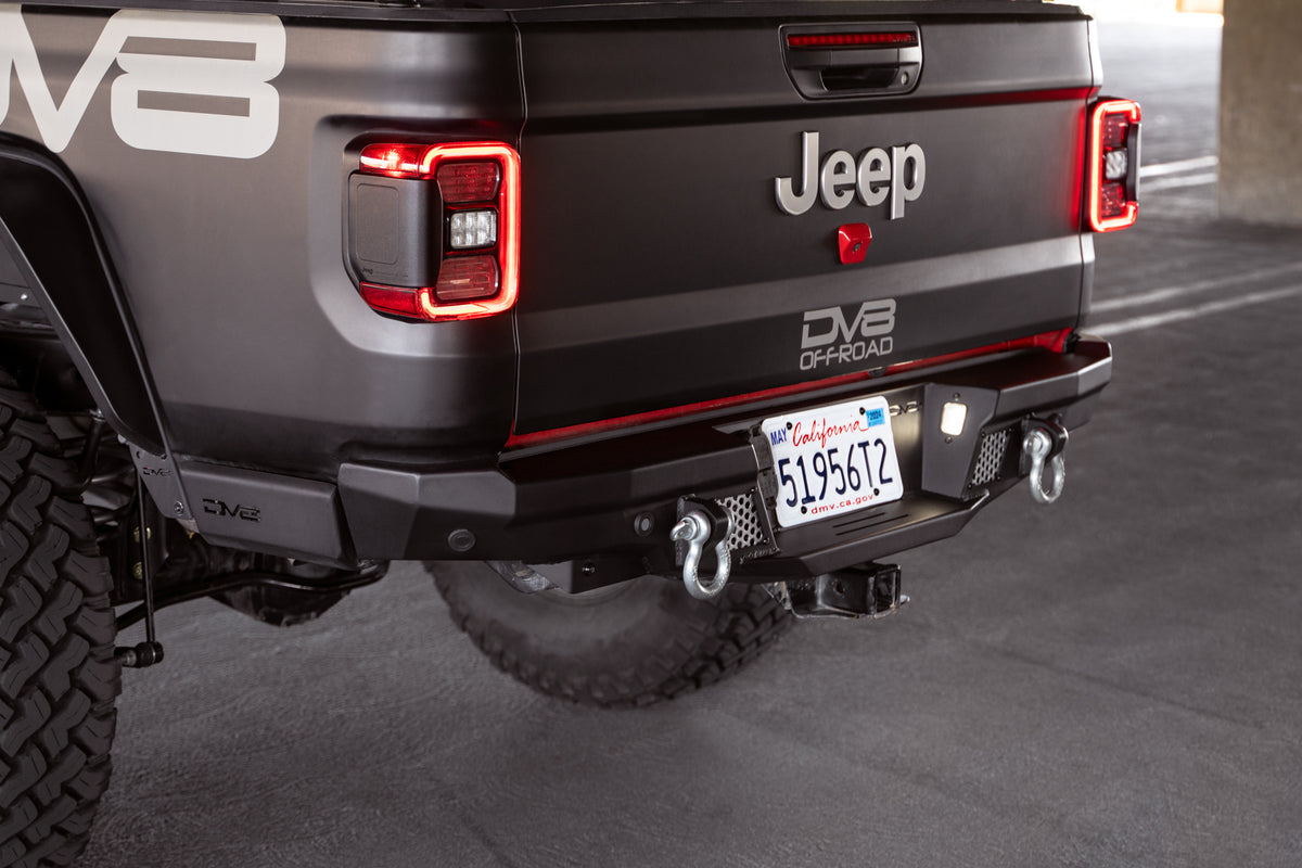 DV8 Offroad - Jeep Gladiator JT MTO Series Rear Bumper - RBGL-06