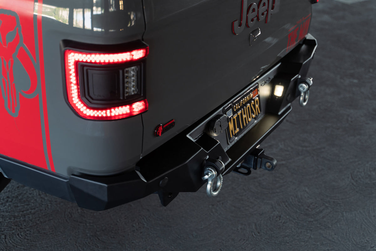 DV8 Offroad - 2020-2023 Jeep Gladiator JT FS-15 Series Rear Bumper - RBGL-11